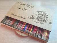 PASTA PARA LÁPIS DE COR MDF CRU 3MM - CORTE / GRAVAÇÃO